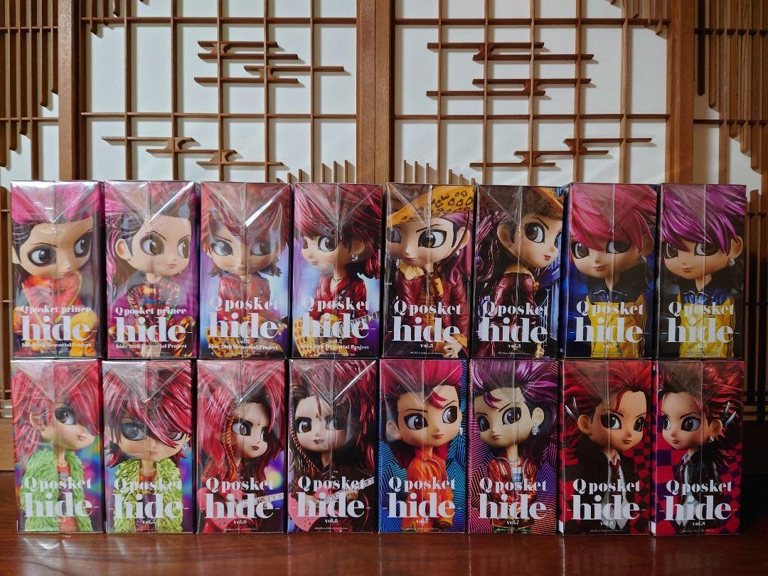 Amazon.co.jp: hide Qposket フィギュア 全16種 フルコンプ : おもちゃ