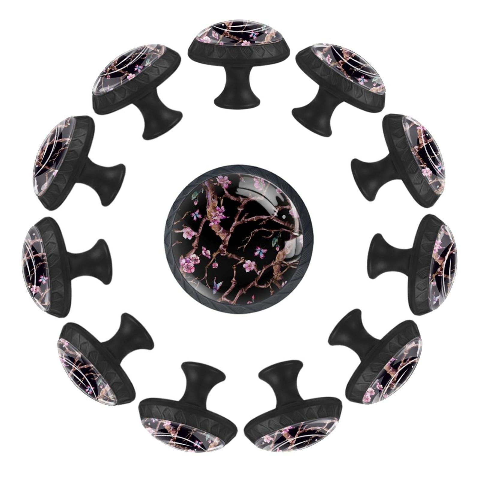 Boutons de tiroir ronds vintage pour remplacer les poignées de commode