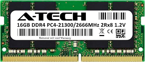 Miniatura 2 de A-Tech 16 GB de RAM para portátiles Acer Nitro 5 AN515-54  DDR4 2666MHz SODIMM PC4-21300 (PC4-2666V) módulo de actualización de memoria