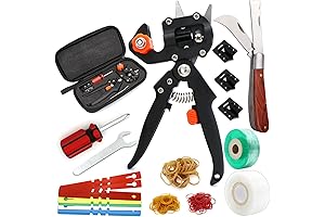 Plant Grafting Tool Kit: Grafting Knife, Replacement Blades, Tapes and Labels