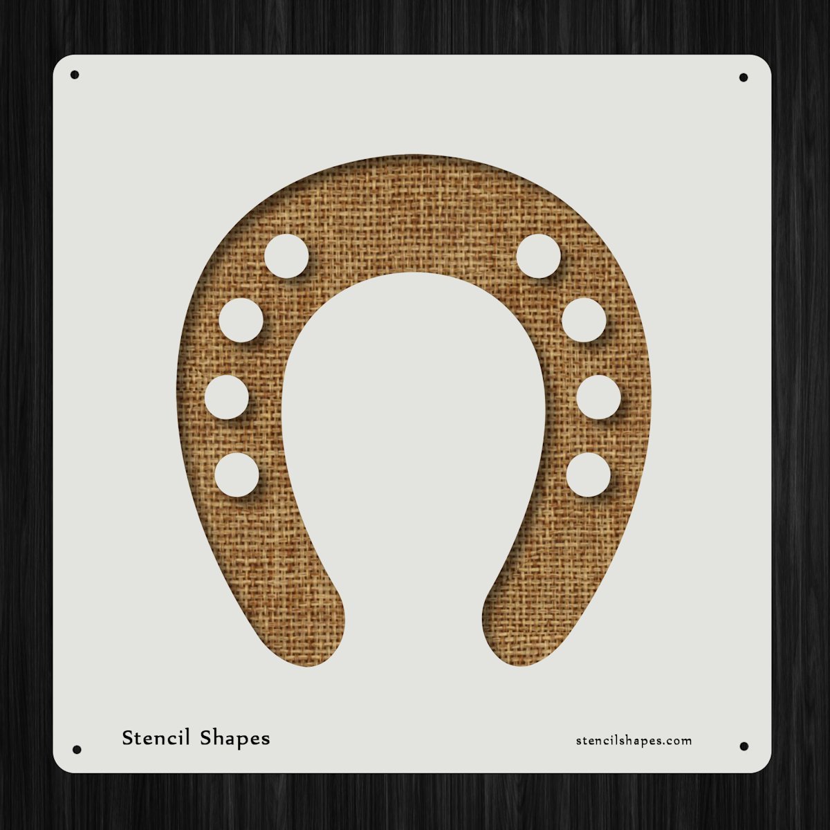 Horseshoe Stencils