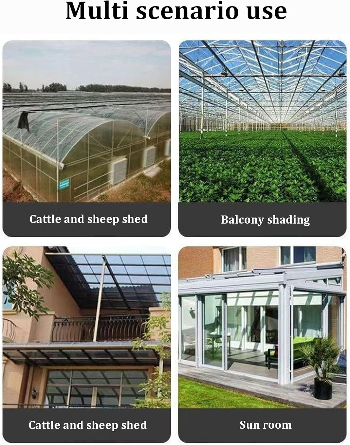 Polycarbonate Roofing Sheet,DIY Greenhouses Frame Polycarbonate Sheet,FRP Lighting Board,for Roof Farming,Gardening, Courtyards,Canopy,Carport Balcony,Conservatory,Por(Size:50 cmx900 cm(1.64x29.5 ft))