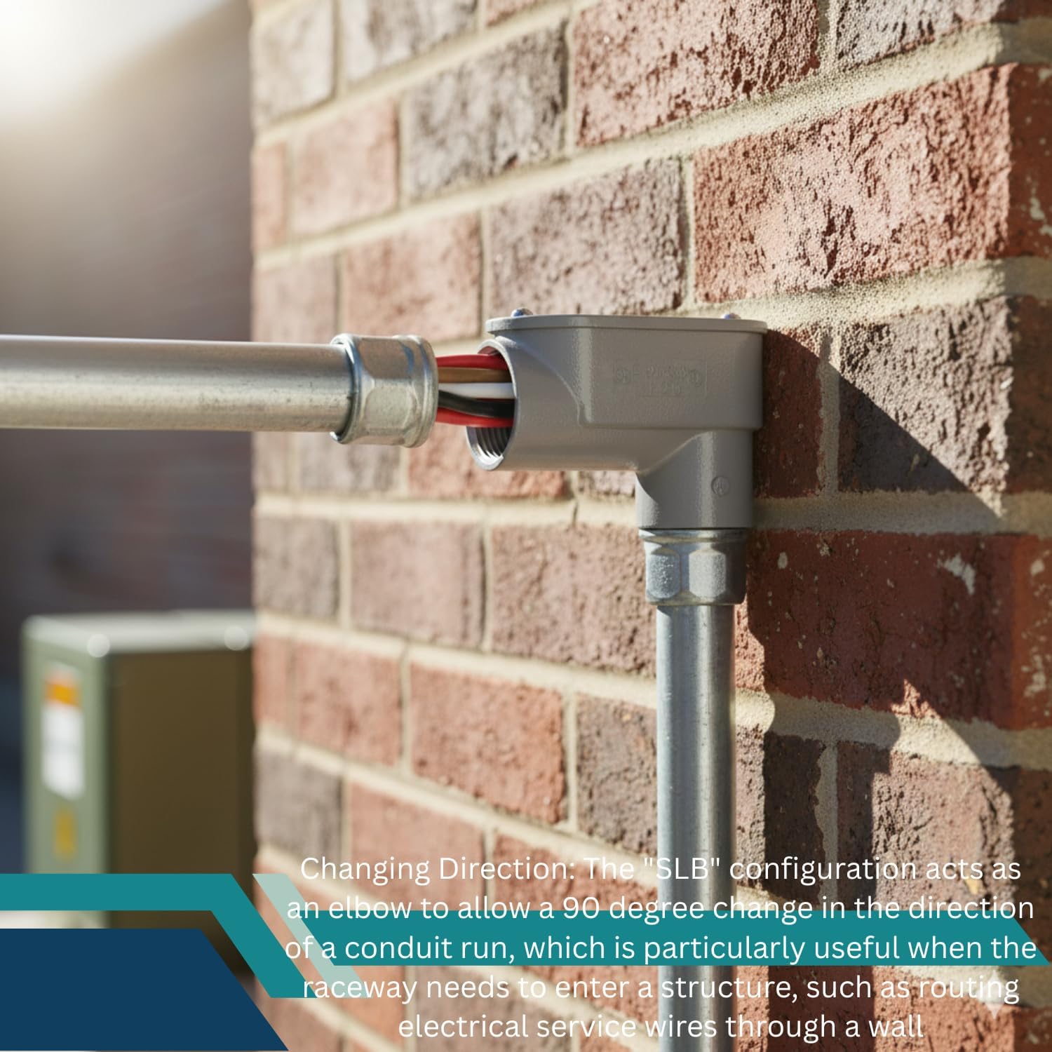 SLB-50 1/2" Threaded Service Entrance Conduit Body - Aluminum Electrical Conduit Fittings for Wiring Access | 1/2 Conduit Fittings for Electrical Boxes, Conduits & Fittings Applications