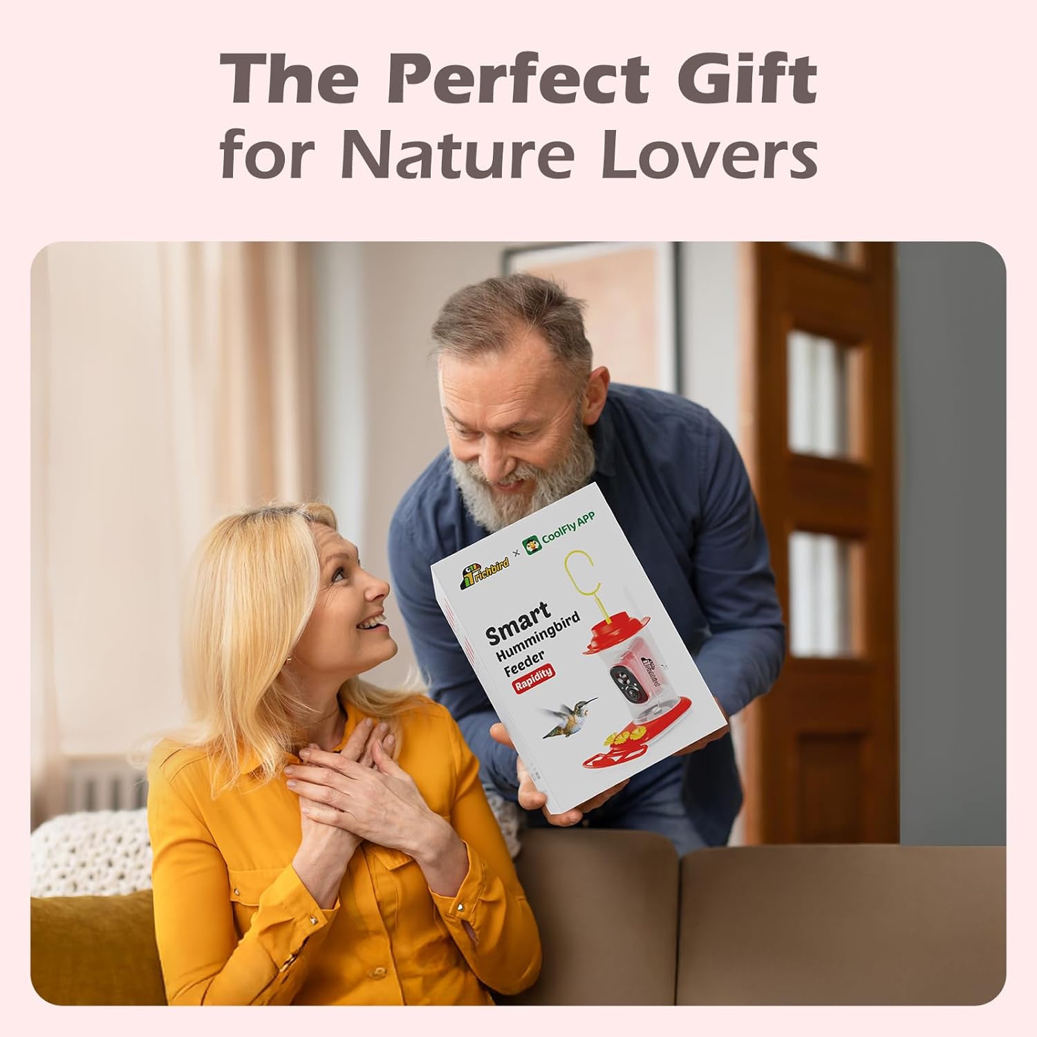 Smart Hummingbird Feeder with Camera Solar Powered, AI Identify, Instant Notification, Leakproof & Ant Moat Bird Feeder with Camera, Hummingbird Feeders for Outdoors, Gift for Bird Lovers (20 oz) - Image 9