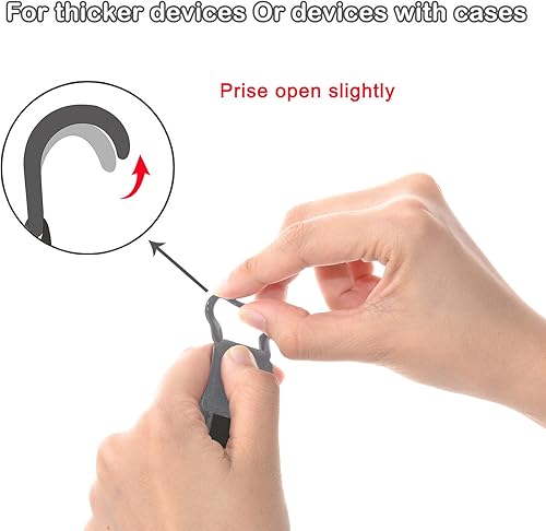 Miniatura 5 de TFY Soporte de correa de mano de seguridad compatible con lectores electrónicos Kindle - Kindle e-Reader de 6 pulgadas  Kindle