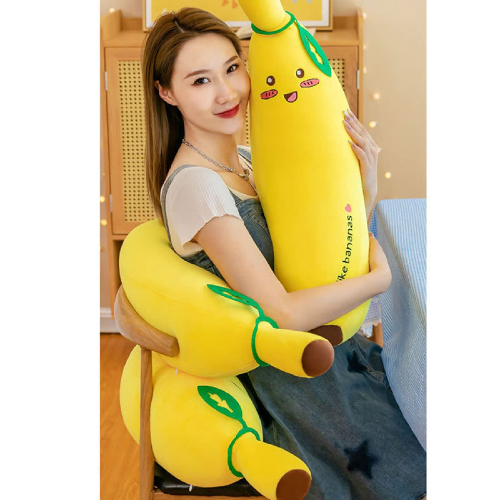 Amazon.co.jp: 抱き枕 バナナさん スタイル2 大きい かわいい