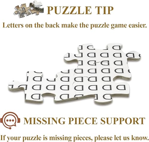 Miniatura 7 de Rompecabezas de paisaje de flores vintage de 1000 piezas para adultos, rompecabezas de paisaje de flores silvestres de naturaleza, rompecabezas de