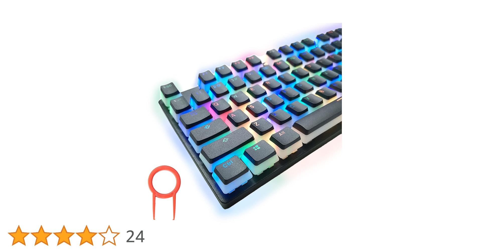 プチカスタムキーボード 60% 61Key PBTキャップ RGB バックライト Amazon.co.jp: GTSP PBT バックライト付きキーキャップ 60% 6.25