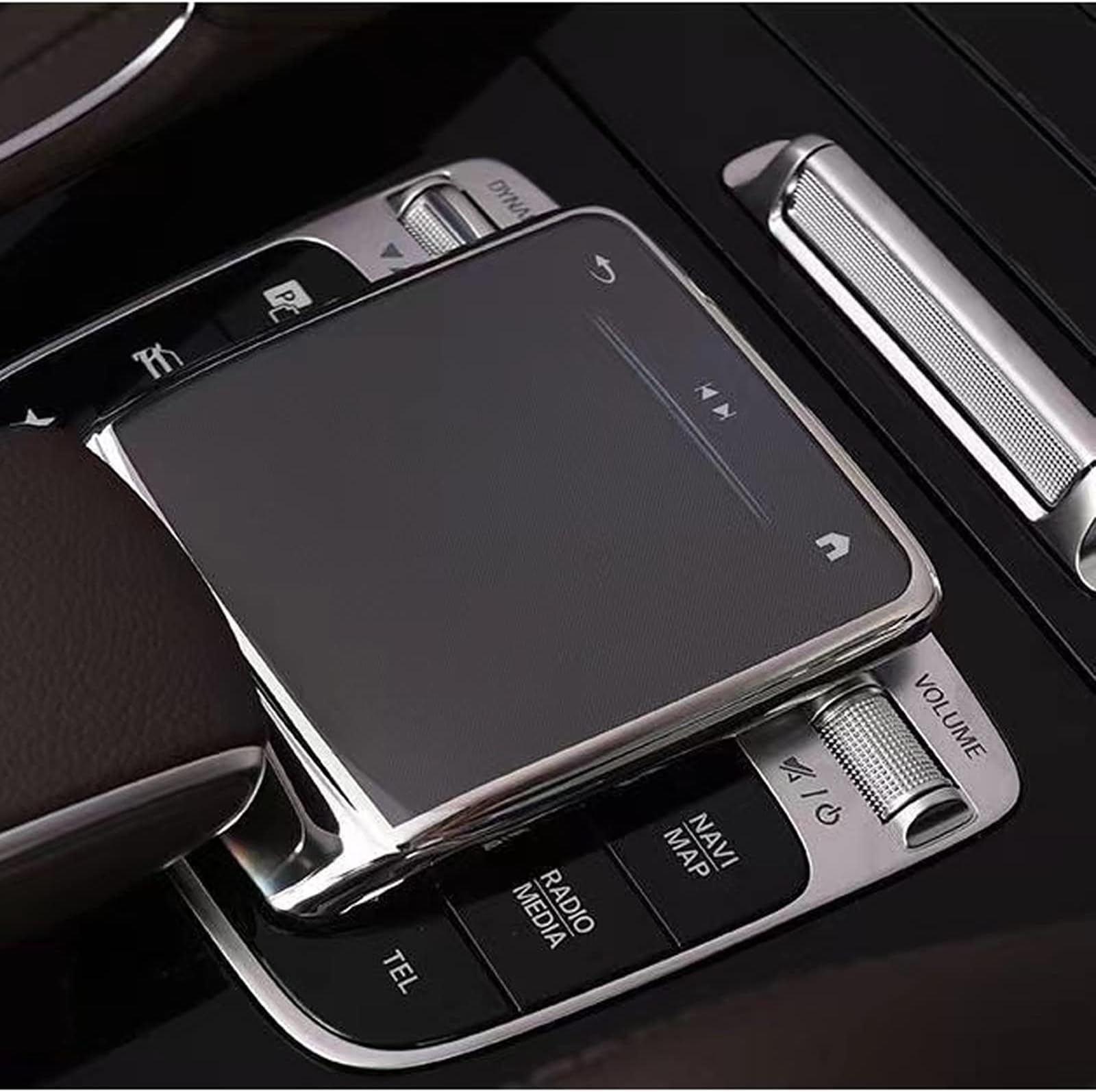 SHIFENG Soft TPU Car Center Console Mouse Protect Cover for Mercedes-Benz A W177 B W247 GLB 250 X247 CLA 35 AMG GLE W167 GLS X167 2020-2022(Silver)