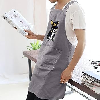 Amazon｜ジョジョの奇妙な冒険 イギー エプロン レディース