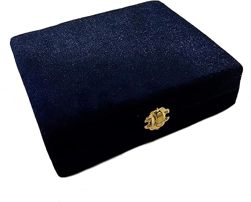 Miniatura 4 de Cristo el maestro y la Virgen y el niño icono católico ortodoxo díptico en estuche de terciopelo azul, juego de regalo de boda religioso Nuestra