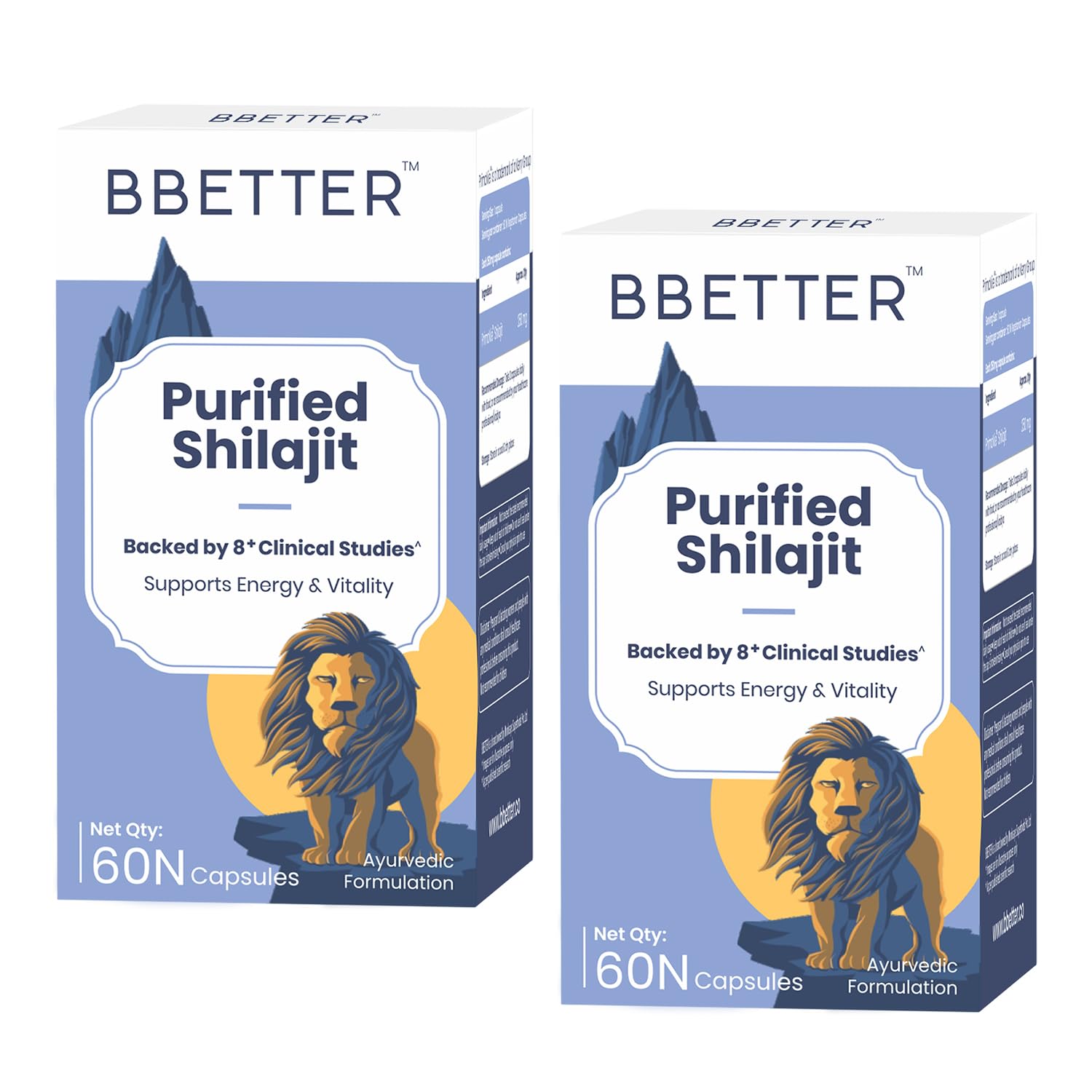 - BBETTER Purified Shilajit with PrimaVie Shilajit, Clinically Studied Natural Supplement | Lab Tested Shilajeet for Stamina, Strength, Muscle & Vitality Support for Men | Supports Healthy Testosterone Levels | Pure Himalayan Shilajith Extract - 120 Capsules