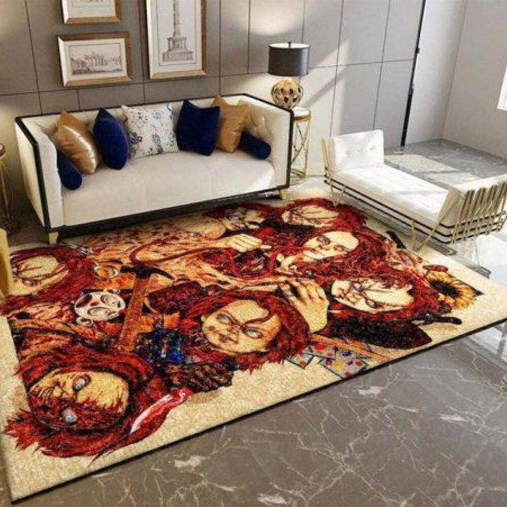 oHome Design Chucky Childs Play Halloween Carpet Living Room Rugs
