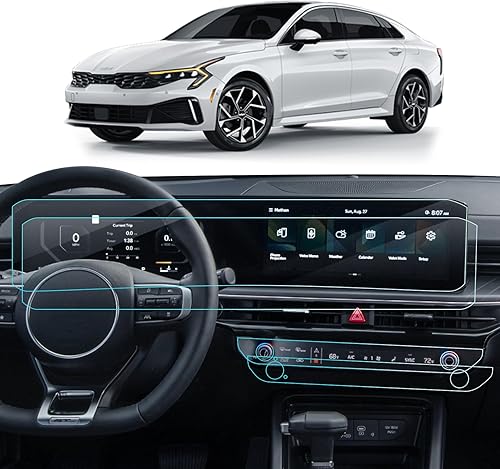 Vista 15 de Protector de Pantalla de Coche para 2015 2016 2017 2018 2019 Cadillac CTS Accesorios Navegación Pantalla Táctil Protector de Película de Vidrio