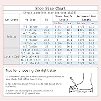 Vista 5 de PATPAT Zapatos para niños pequeños con luz LED, zapatos brillantes para niñas, zapatos iluminados para niñas y niños para Navidad y cumpleaños