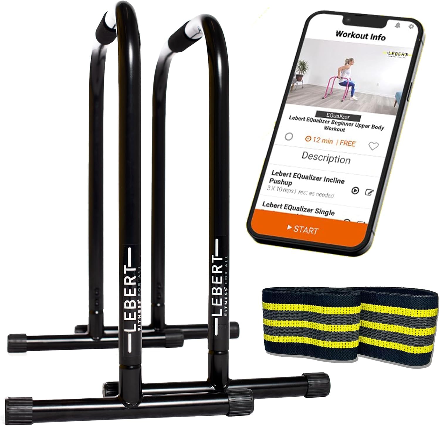 Lebert Fitness equaliser with resistance band