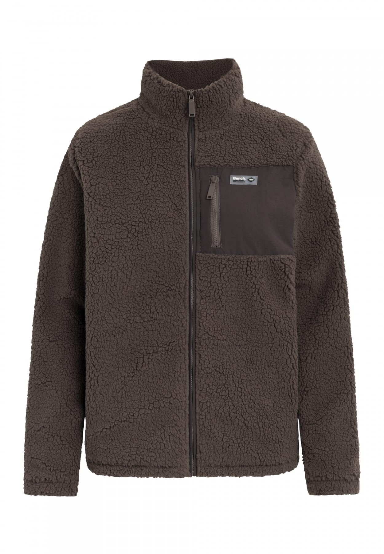 Bench Women's Charcoal Hensley Fleece Jacket, 18