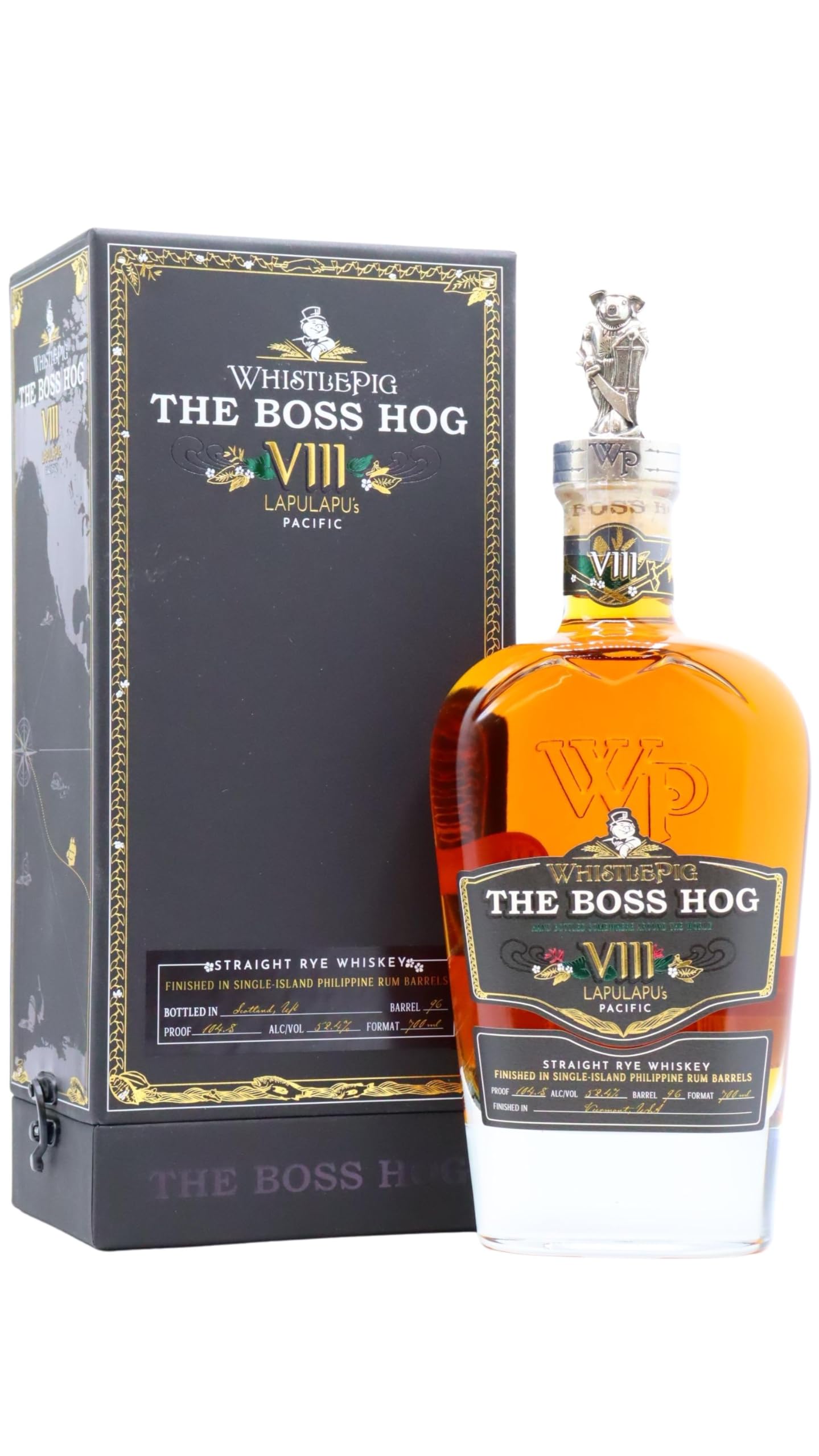 WhistlePig - The Boss Hog VIII - LapuLapu’s Pacific Bourbon - Whiskey 70cl 52.4% ABV