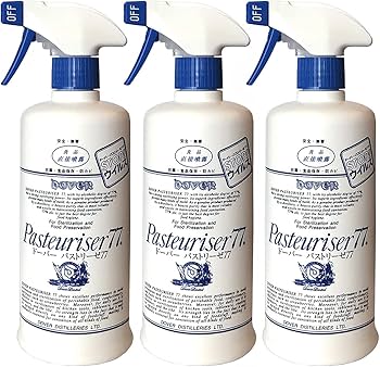 Pasteuriser77 除菌剤 800ml×12本入　ワンケース Amazon.co.jp: 英雅堂 ドーバー パストリーゼ77 除菌剤スプーレ 3本