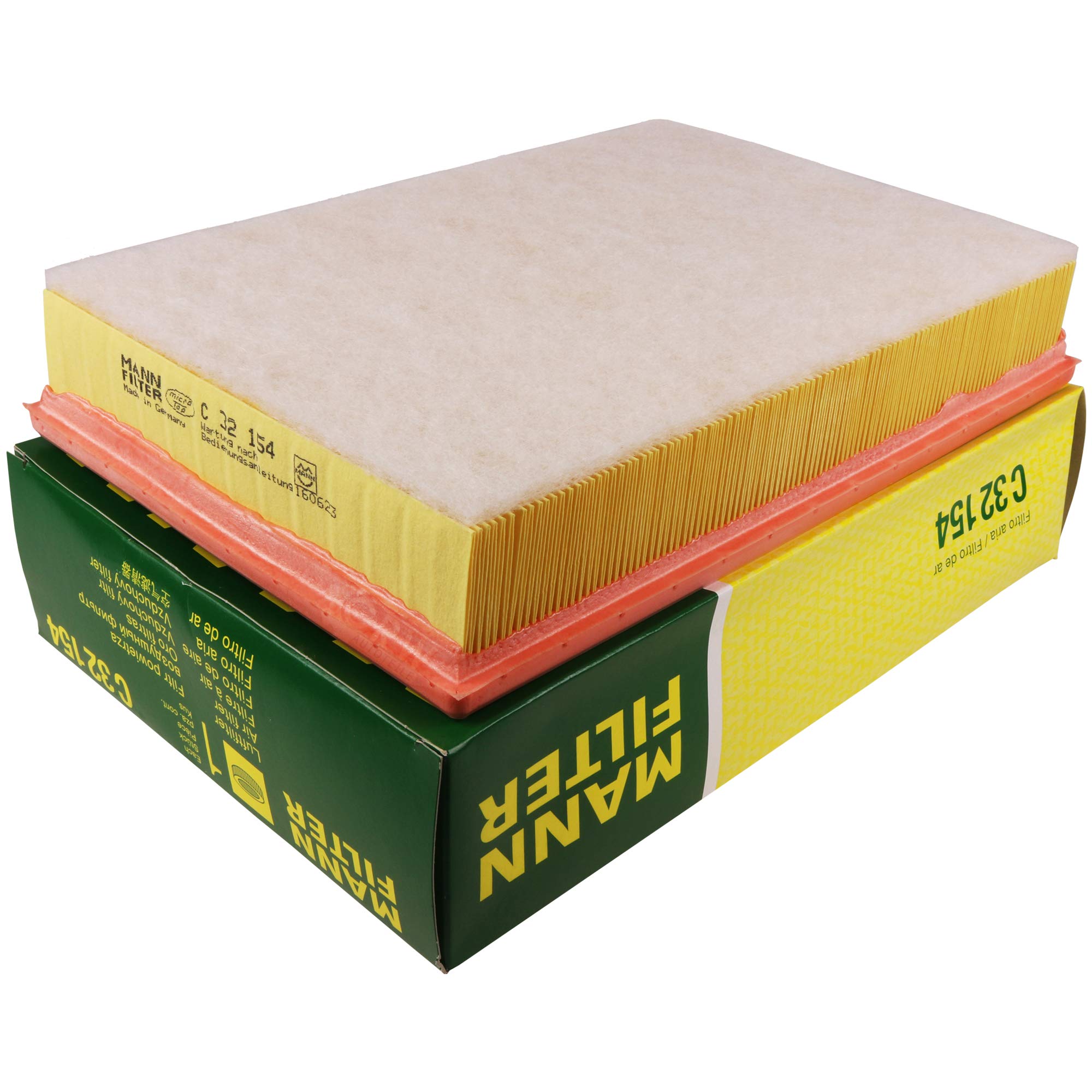 Paquete de inspección Kit de mantenimiento de filtros con filtro de aceite HU 726/2 x, filtro de aire C 32 154, filtro de combustible WK 842/4, filtro de habitáculo CUK 5480, tornillo de