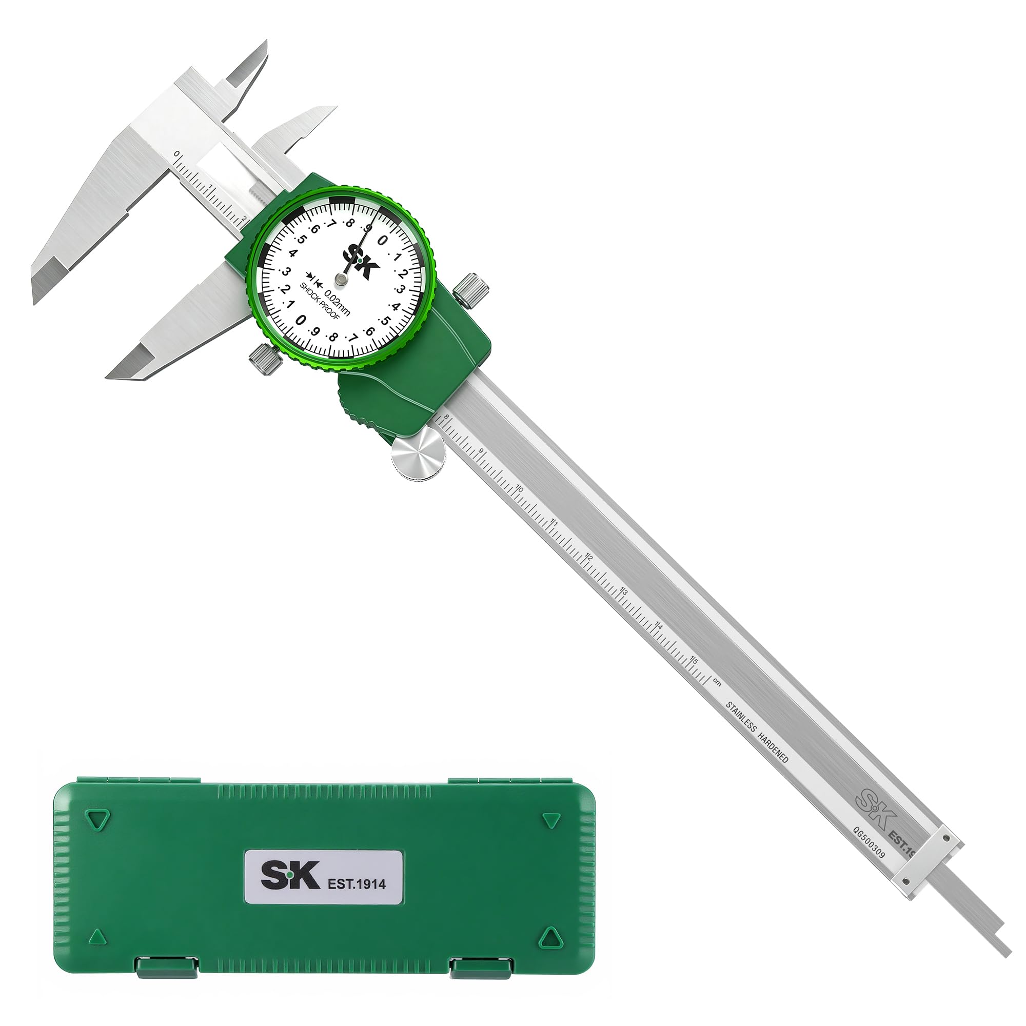 SK Metric Dial Caliper - 150mm Precision Tool -1