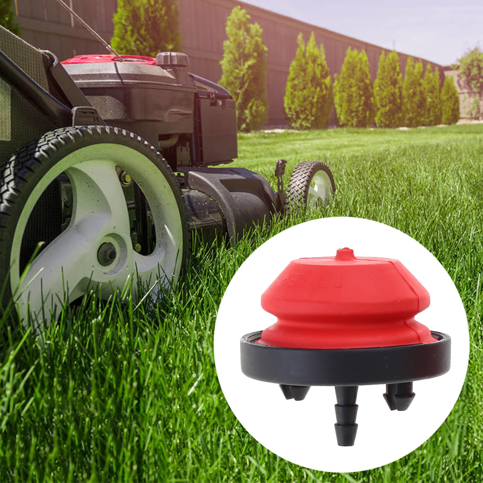 KIPA 2 Lampadine Carburatore Con Tubo Per Spazzaneve Tecumseh - Ricambio MTD Cub Cadet Troy Bilt