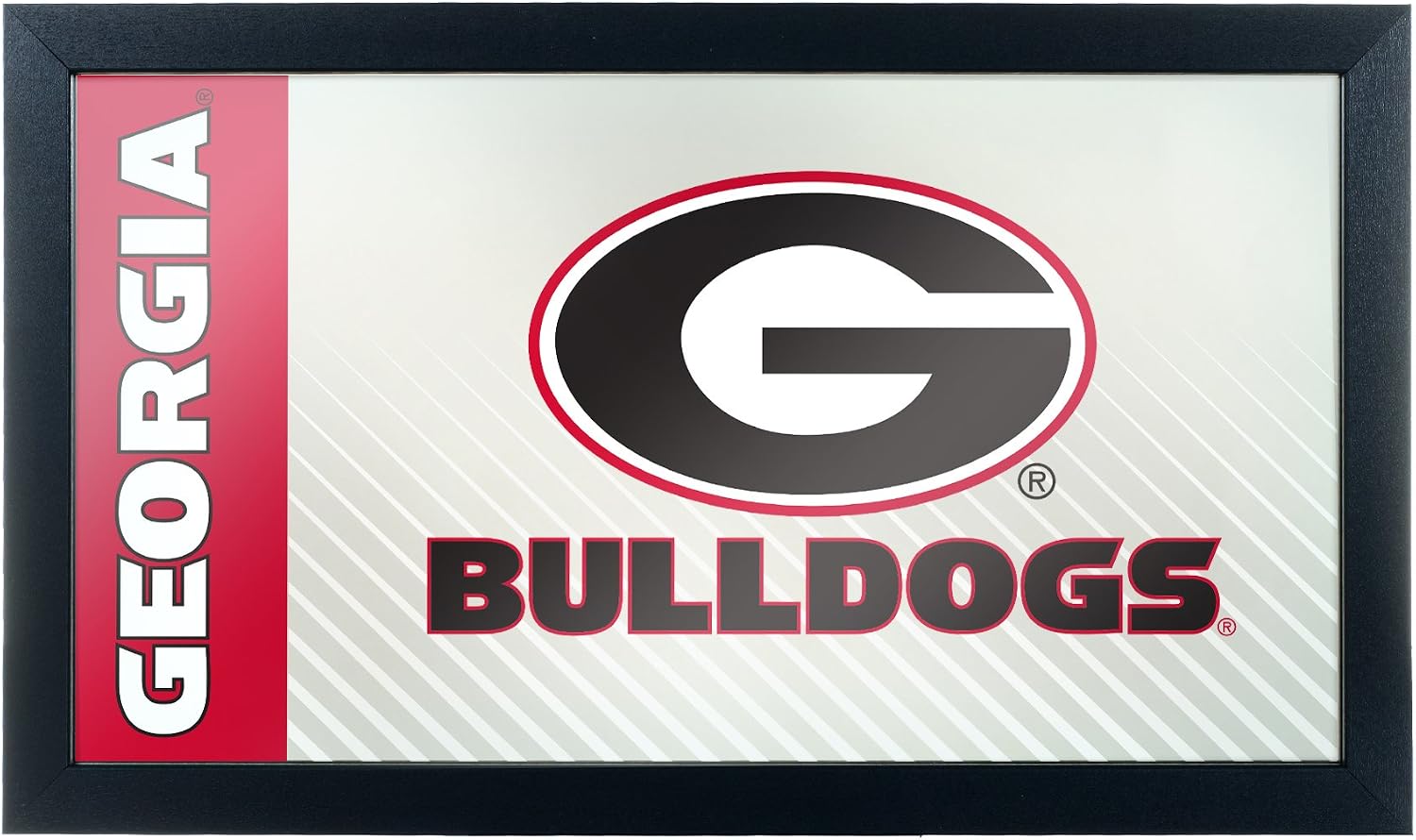 Trademark Gameroom University of Georgia Framed Logo Mirror - Text