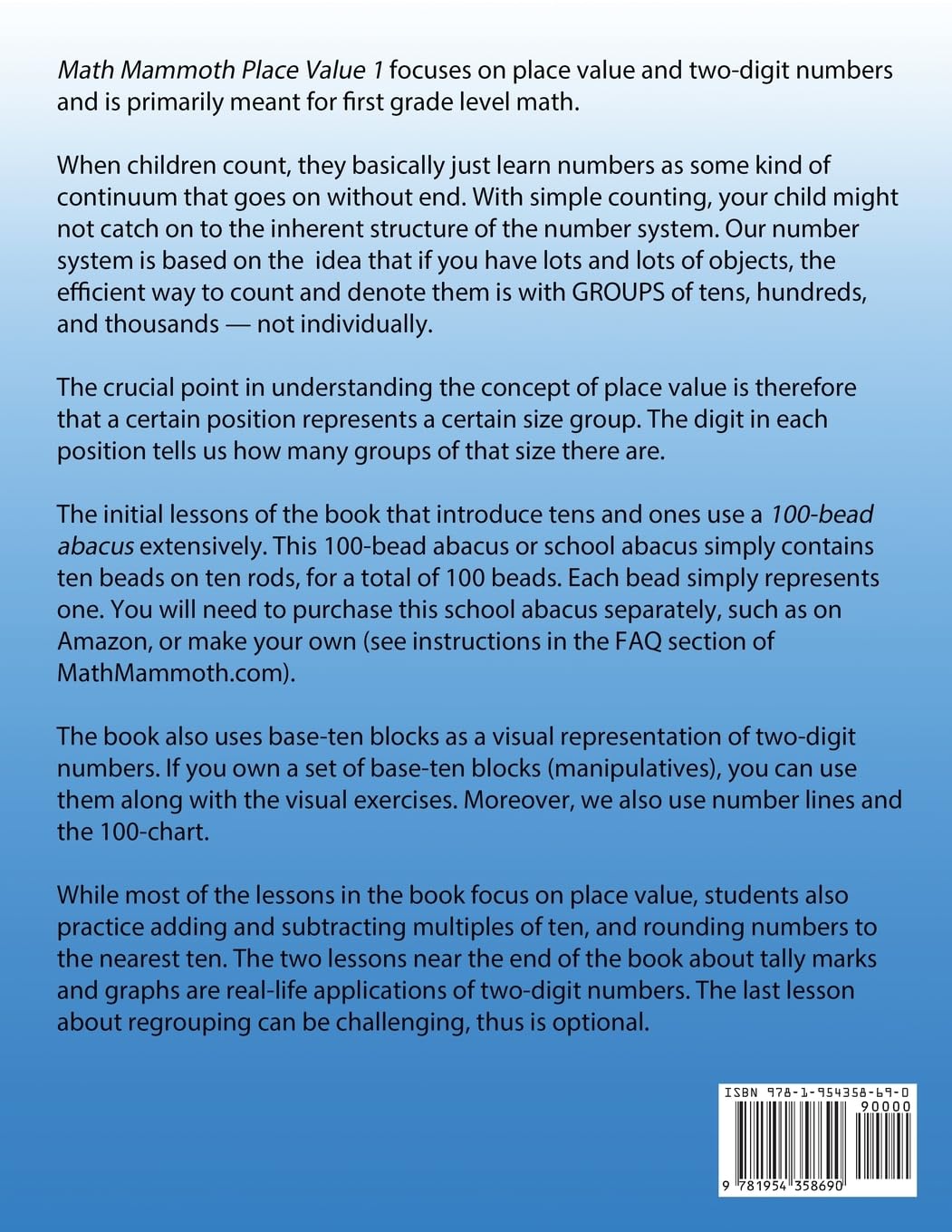 Math Mammoth Place Value 1
