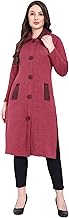 HAUTEMODA Women's Wool Straight Kurti with Pocket for Winters