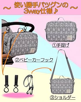 Amazon.co.jp: SHIN'KA おむつポーチ 携帯用ゴミ袋付属