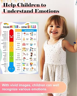 FLYAB Feelings Chart for Kids - Feeling Meter and Liberia | Ubuy