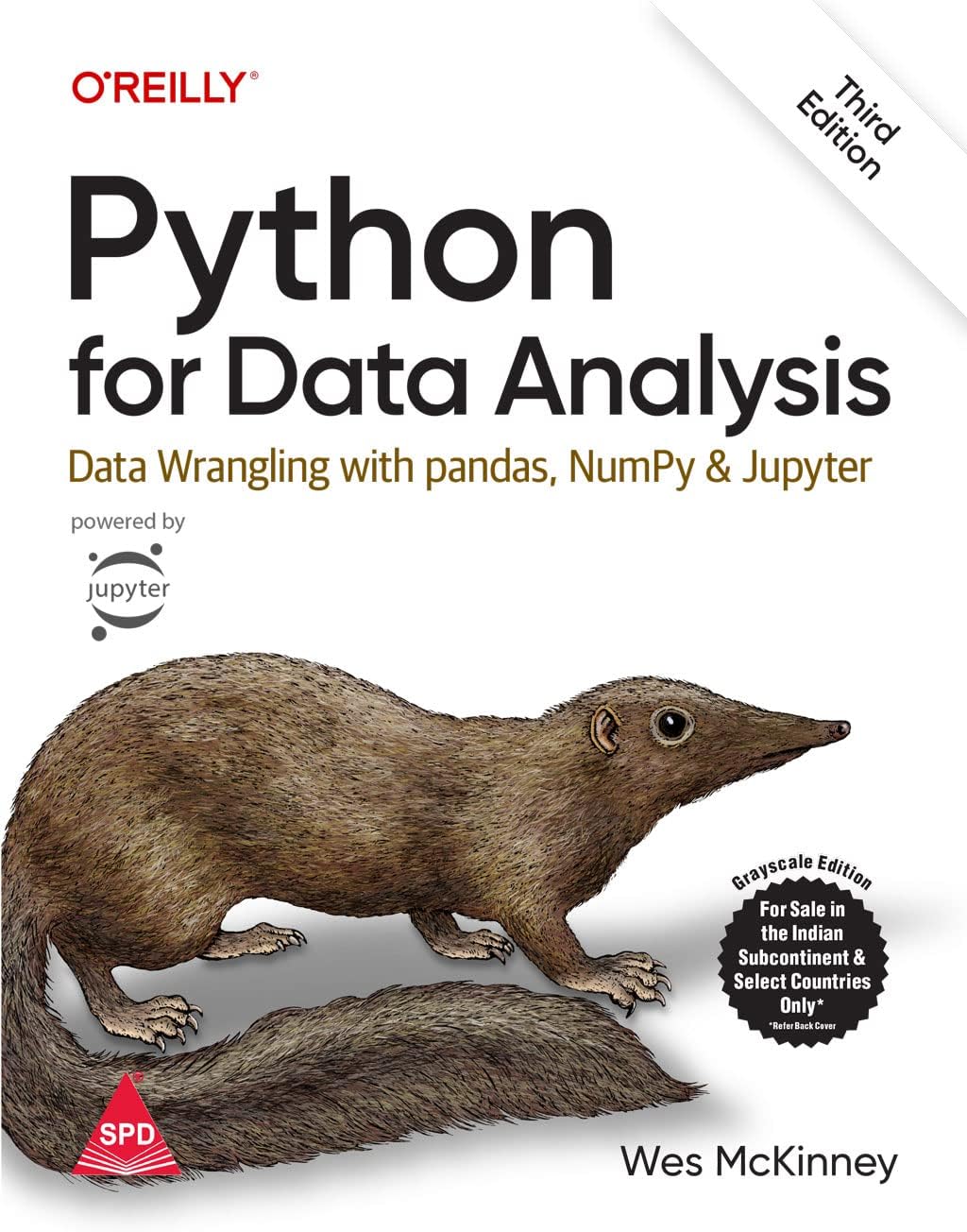 Python for Data Analysis: Data Wrangling with pandas, NumPy, and Jupyter, Third Edition (Grayscale Indian Edition)