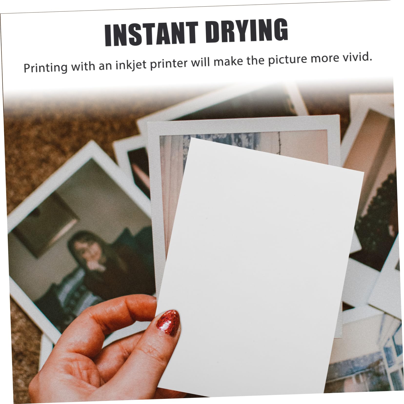 ARTIBETTER 400blätter Hochglänzendes Fotopapier Für Tintenstrahldrucker Fotopapier Für Drucke Schnelltrocknend Professionelle Ergebnisse