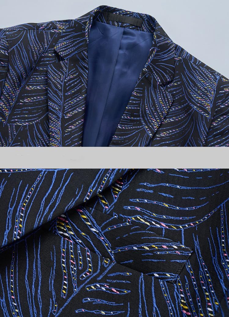 Business Casual Men's Jacket Blazer, Host Banquet Party Long Sleeve Tuxedo Top