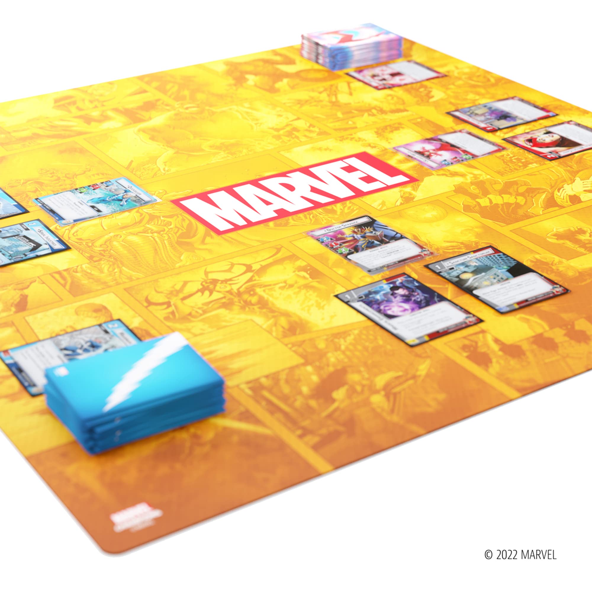 Marvel Champions Game Mat XL Marvel Orange