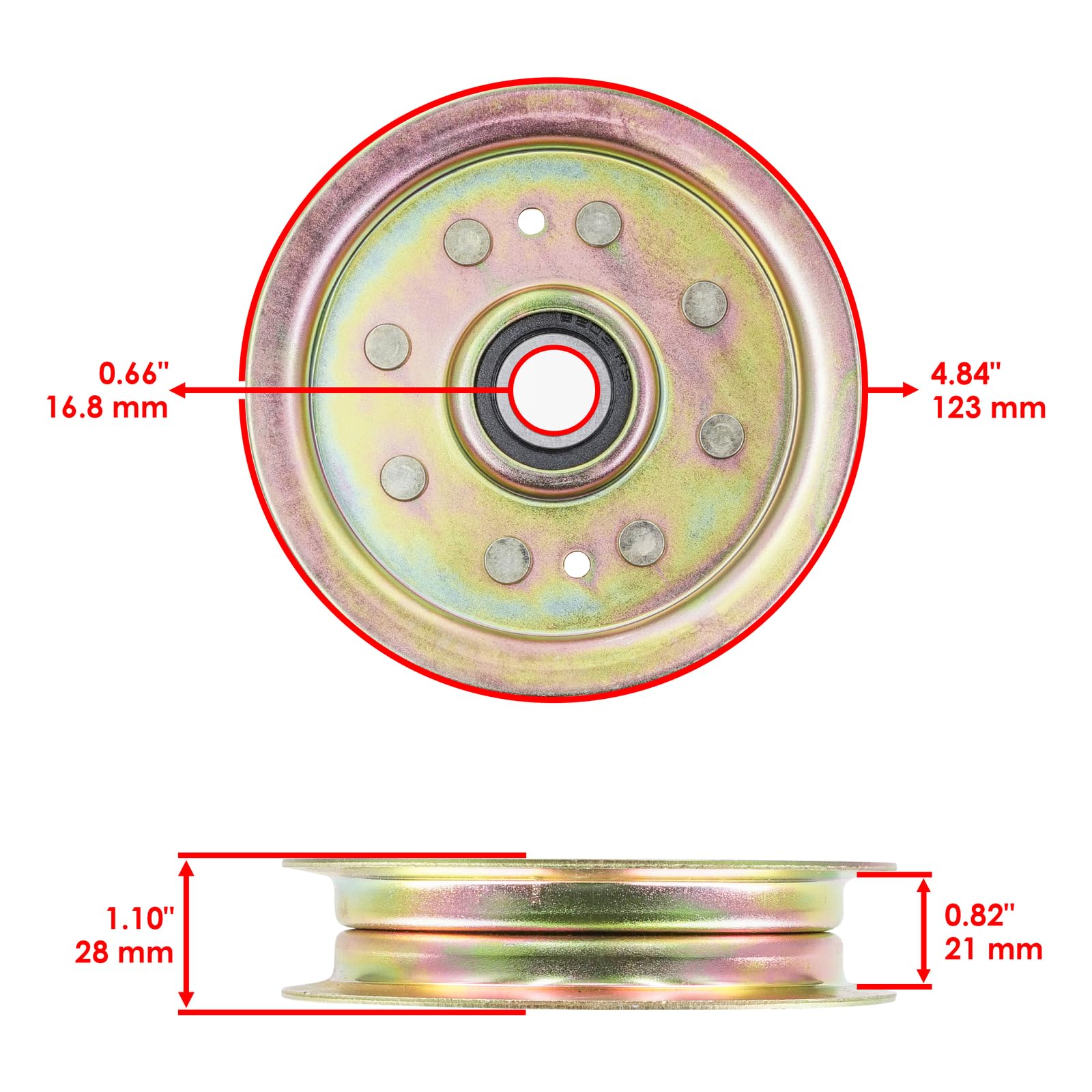 Amazon.com: Replacement For Deck Pulley For Toro Titan ZX4820