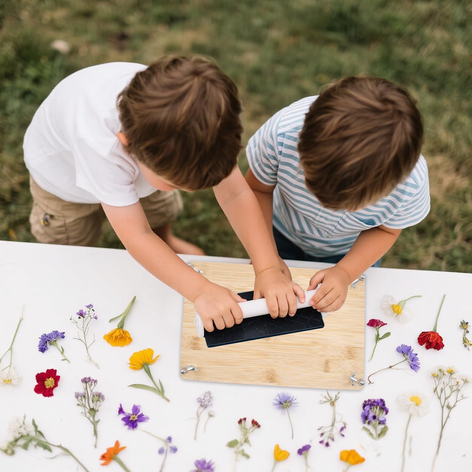 Kits de Presse à Fleurs,Kit de Préservation de Fleur Arts et Artisanat pour Adultes et Enfants pour Fleurs DIY Art Fabrication de Fleur Séchées Préservation 20x30cm