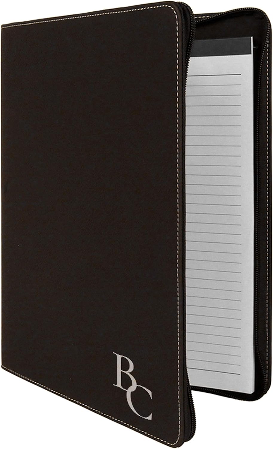 BC Personalized Business Zippered Portfolio with Notepad