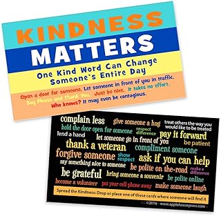 Kindness Matters Cards - Kindness Is Contagious Challenge Card (BOX of 1,000)