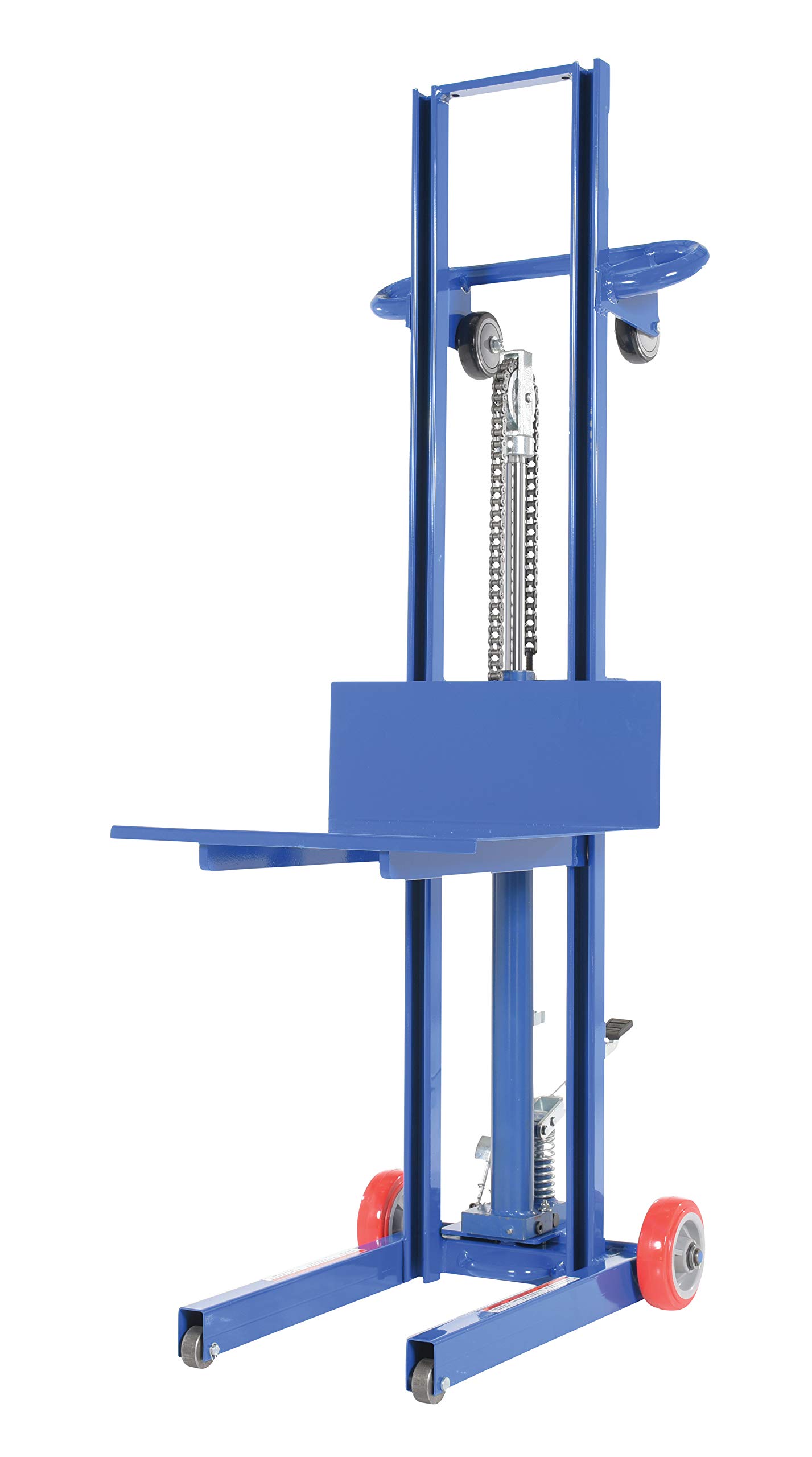 Vestil Steel Lift Foot Pump & Fixed Wheels