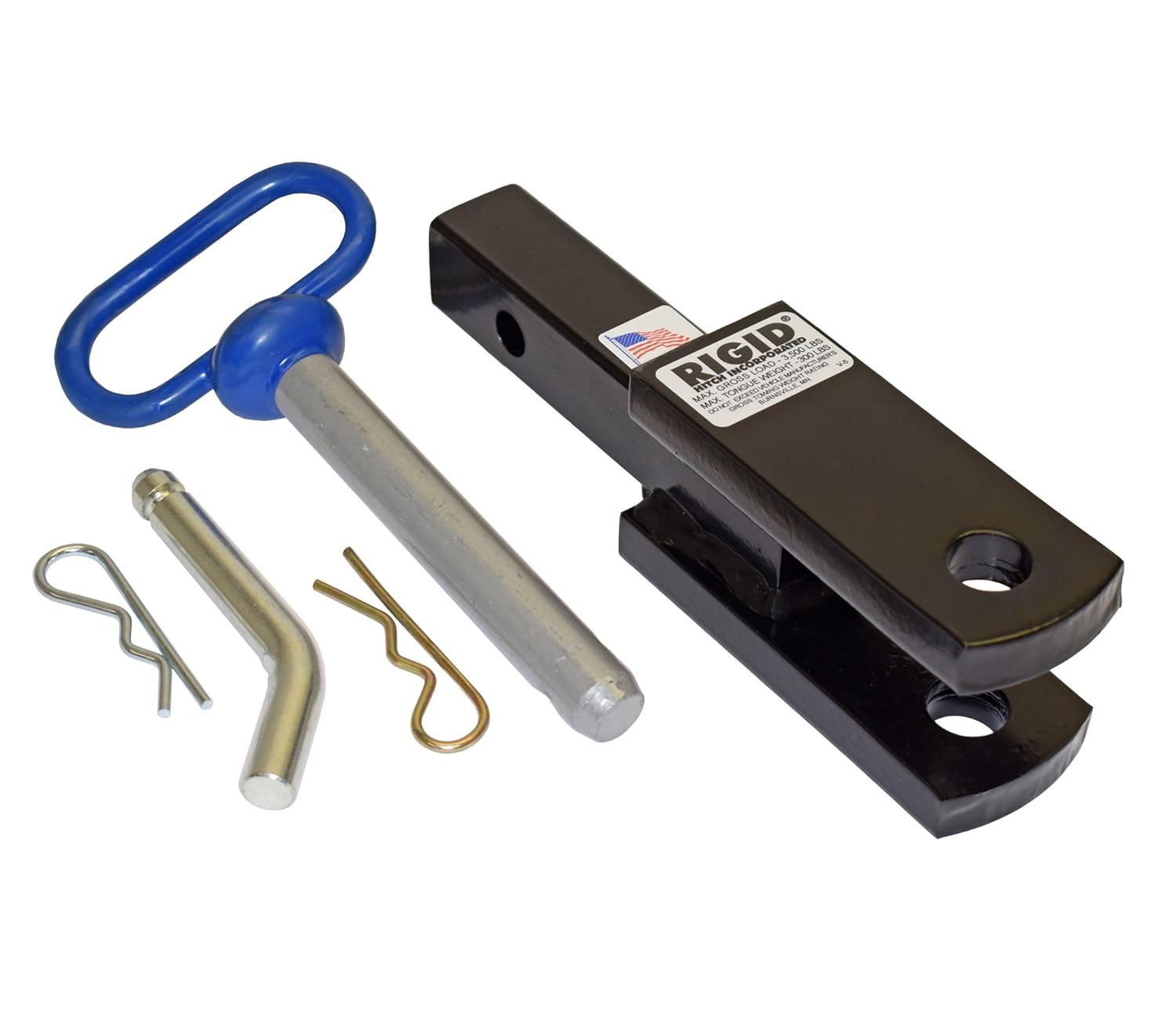 Rigid Hitch (RHC8) Receiver Hitch Mounted Clevis for 11/4