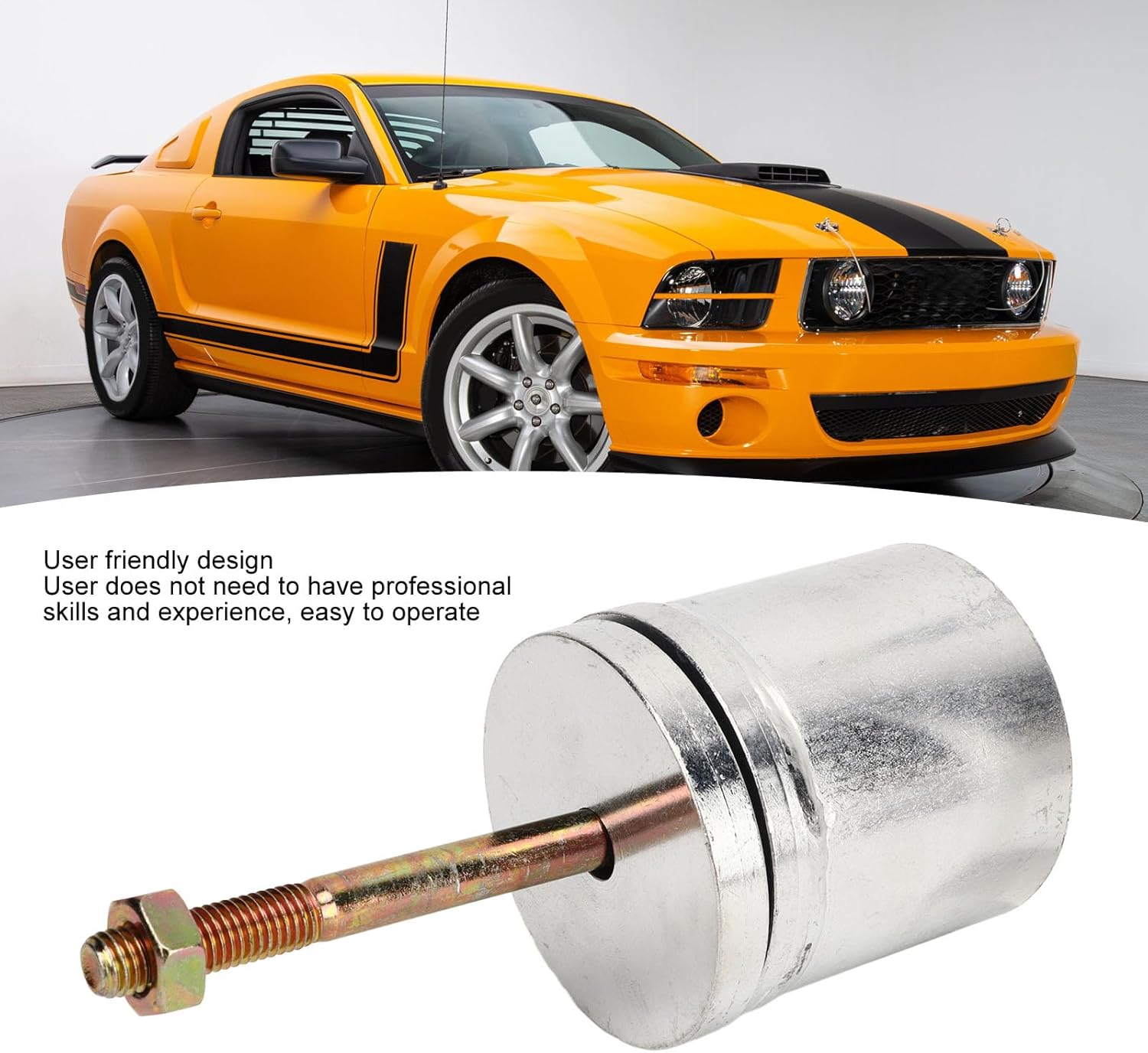 Car Bushing Removal and Installation Tool Kit – Fit for 2007–2014 – Duty Steel Sleeve Puller with 3 Adapters