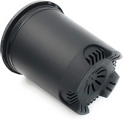 Miniatura 3 de Macetas de plástico con agujeros de drenaje, para plantas de interior o exterior, jardinería, paquete de 10