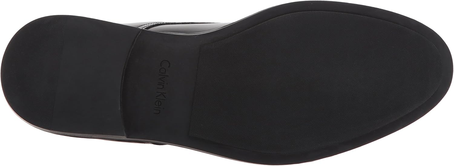 calvin klein devlin box leather boots