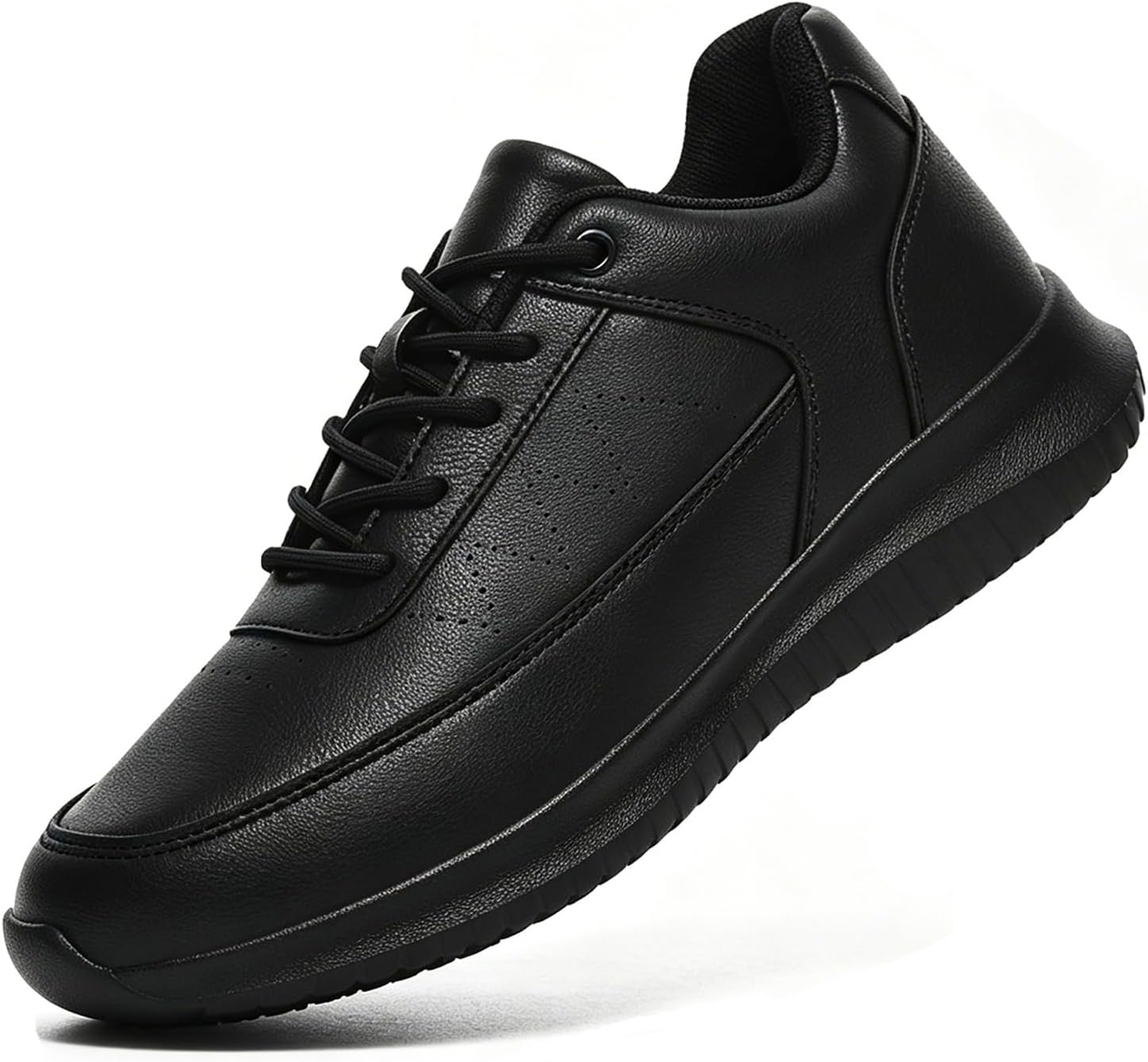 Work Shoes for Mens Slip Resistant Chef Shoe Breathable Walking Zapatos Trabajo Lightweight Sneakers Food Service Chef Kitchen Restaurant