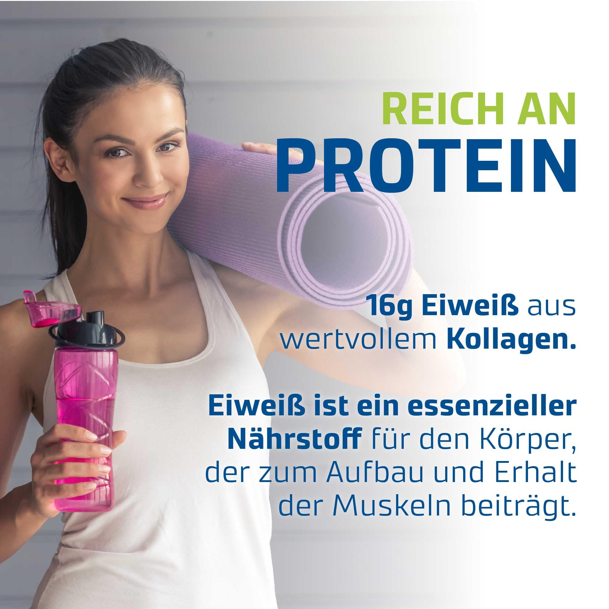 all in® LIGHT Protein Water Granatapfel 14 x 250 ml - Low Carb Vital Drink für Sport Workout oder zum Abnehmen | fettfreies Protein Wasser