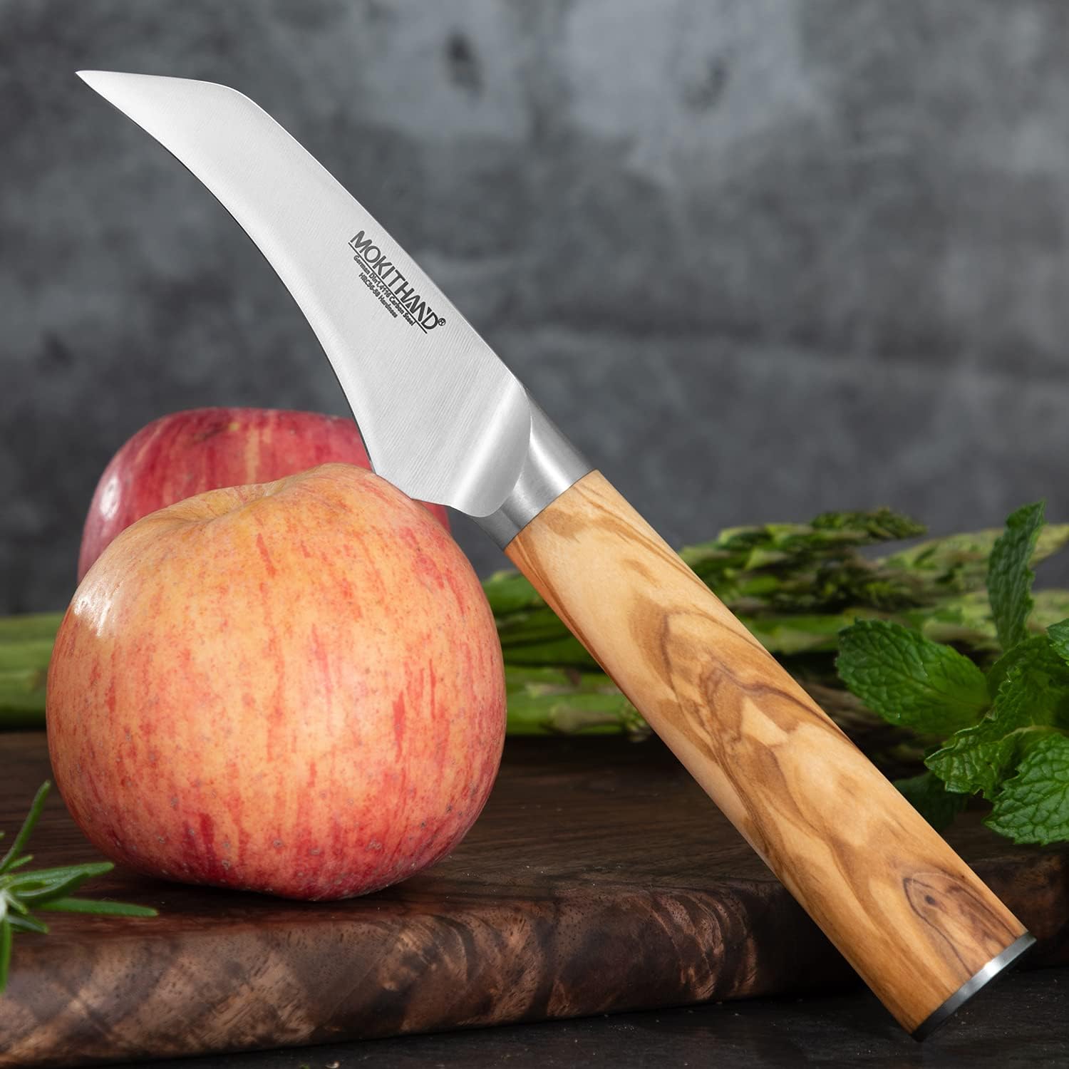 Buy Bird’s Beak Paring Knife, 3.5 Inch Professional Peeling Knife for