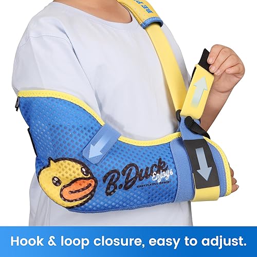 Miniatura 9 de VELPEAU B-Duck Arm Sling ligero, cómodo y ventilado avanzado soporte de manguito rotador  honda médica de primera calidad para una comodidad óptima,