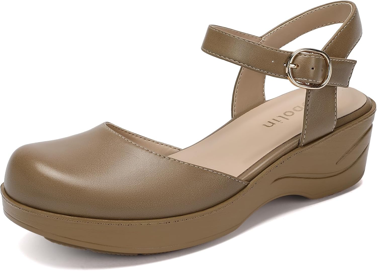 Women's Closed Toe Sandals Mary Janes for Women Long Walking Standing Work