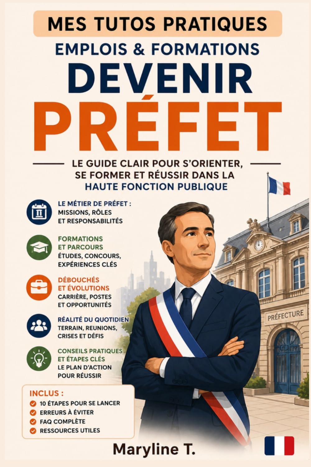 Devenir préfet: Le guide clair pour s'orienter ou se reconvertir (MES TUTOS PRATIQUES)
